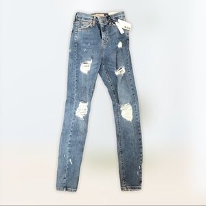 Top shop Jamie High Waist Ankle Grazer NWT